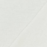1 Yard White Poly Cotton Stretch Double Layer Knit Fabric For Apparel Crafts 56 Inches Width