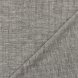 1 Yard Heather Simple Gray Rib Knit Lightweight, Opaque, Soft Hand Ideal for Apparel, 62" Wide