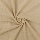 1 Yard Beach Beige Solid Stretch Rayon Jersey Knit Fabric, 54" Wide