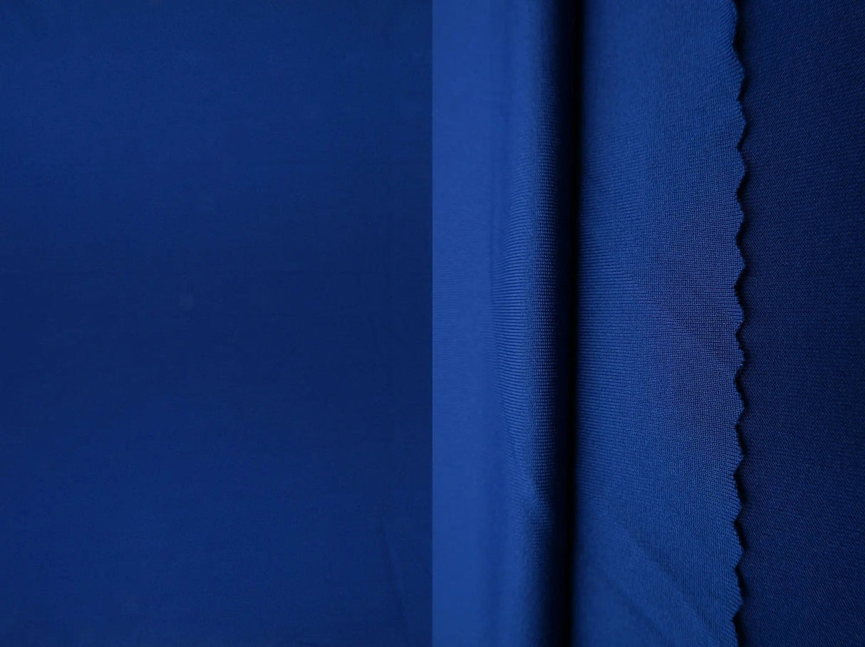 1 Yard Solid Activewear Stretch Knit Fabric 240 GSM, 58/60? Wide Polyester Spandex Blend