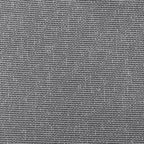 1 Yard Classic Black & Gray Textured Jersey Soft Stretch Poly Knit for Dancewear & Dresses, 59" Wide