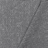 1 Yard Classic Black & Gray Textured Jersey Soft Stretch Poly Knit for Dancewear & Dresses, 59" Wide