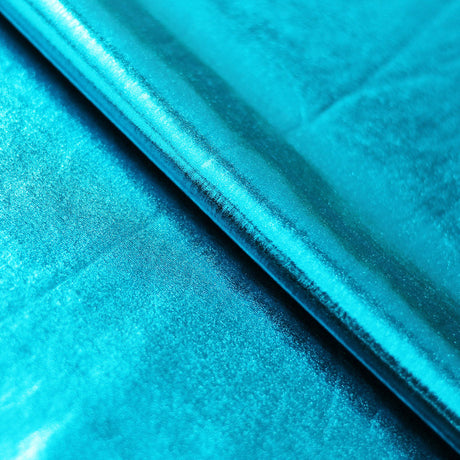 Shimmer Lame Polyester Spandex Fabric - Solid Hologram, Multiple Colors, 58/60" Width (1 Yard)