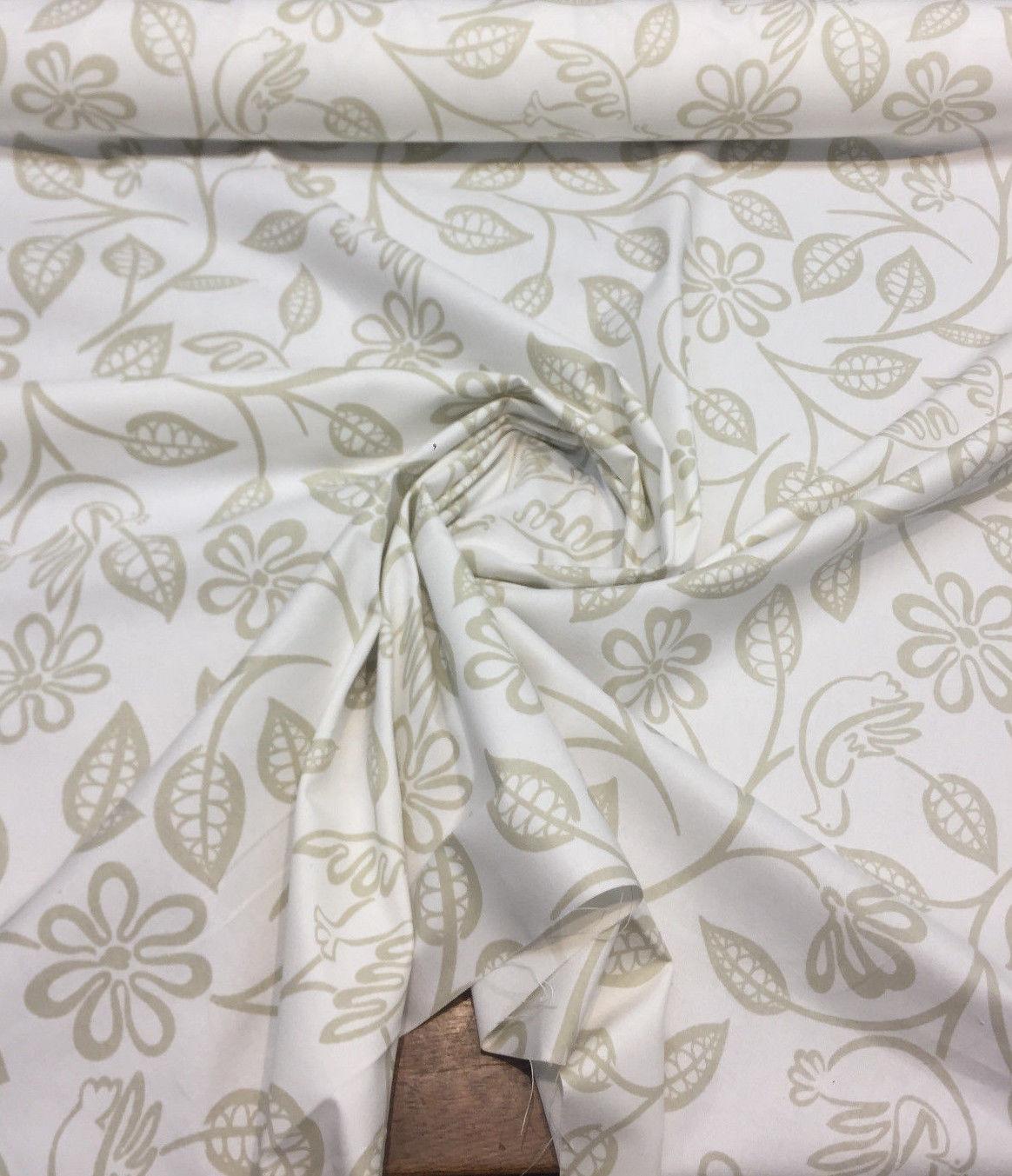 Love Birds Dove 90 Cotton Fabric - Dove Bird Pattern, 54" Width (By The Yard)