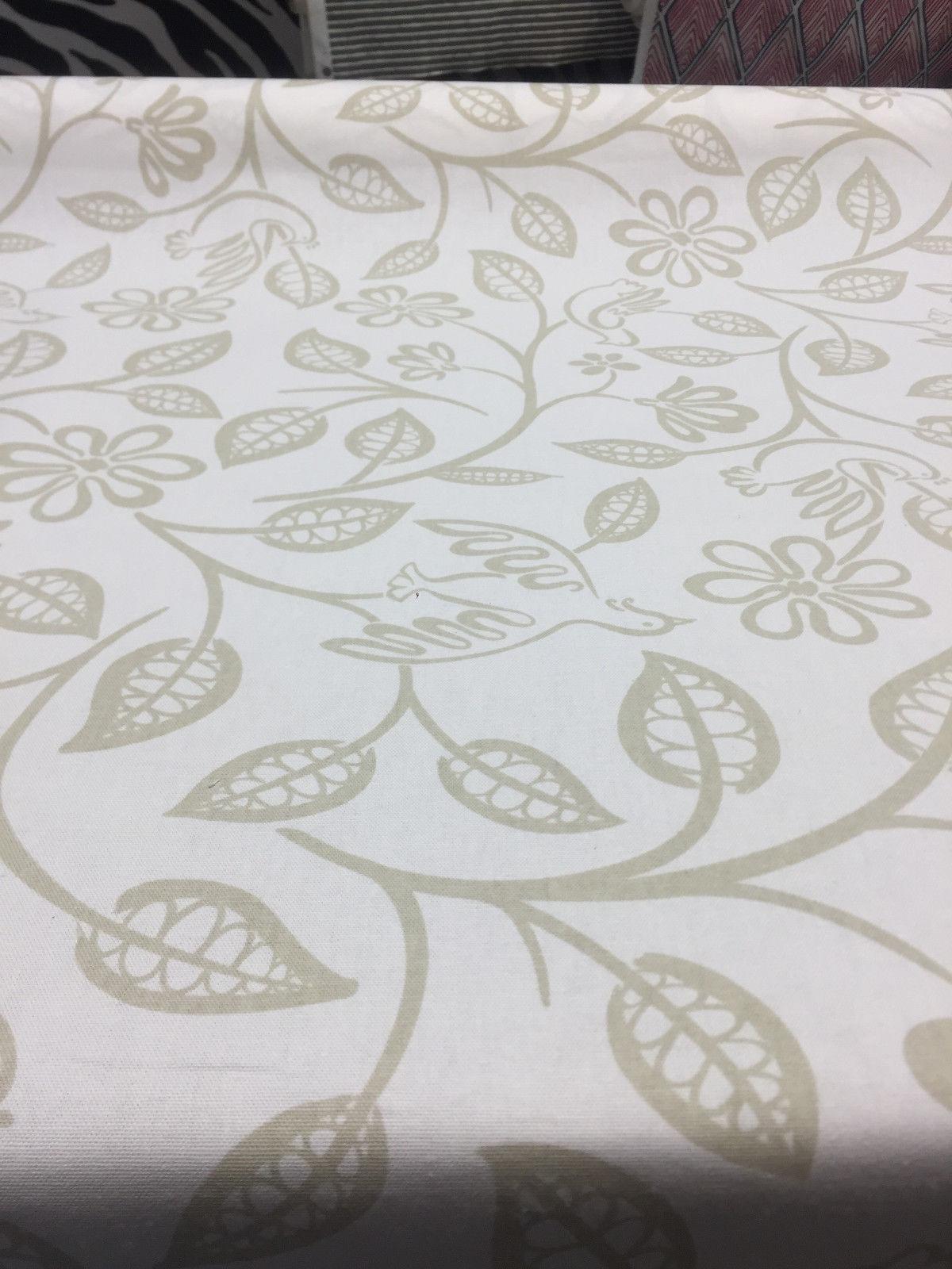 Love Birds Dove 90 Cotton Fabric - Dove Bird Pattern, 54" Width (By The Yard)