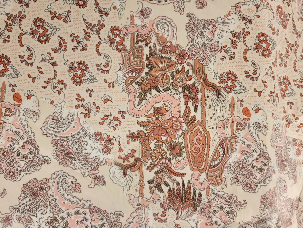 Cotton Twill Spandex Floral Print