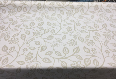Love Birds Dove 90 Cotton Fabric - Dove Bird Pattern, 54" Width (By The Yard)