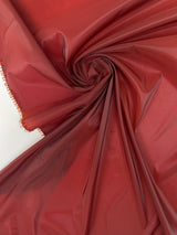 Polyester Woven Red-Brown Lightweight