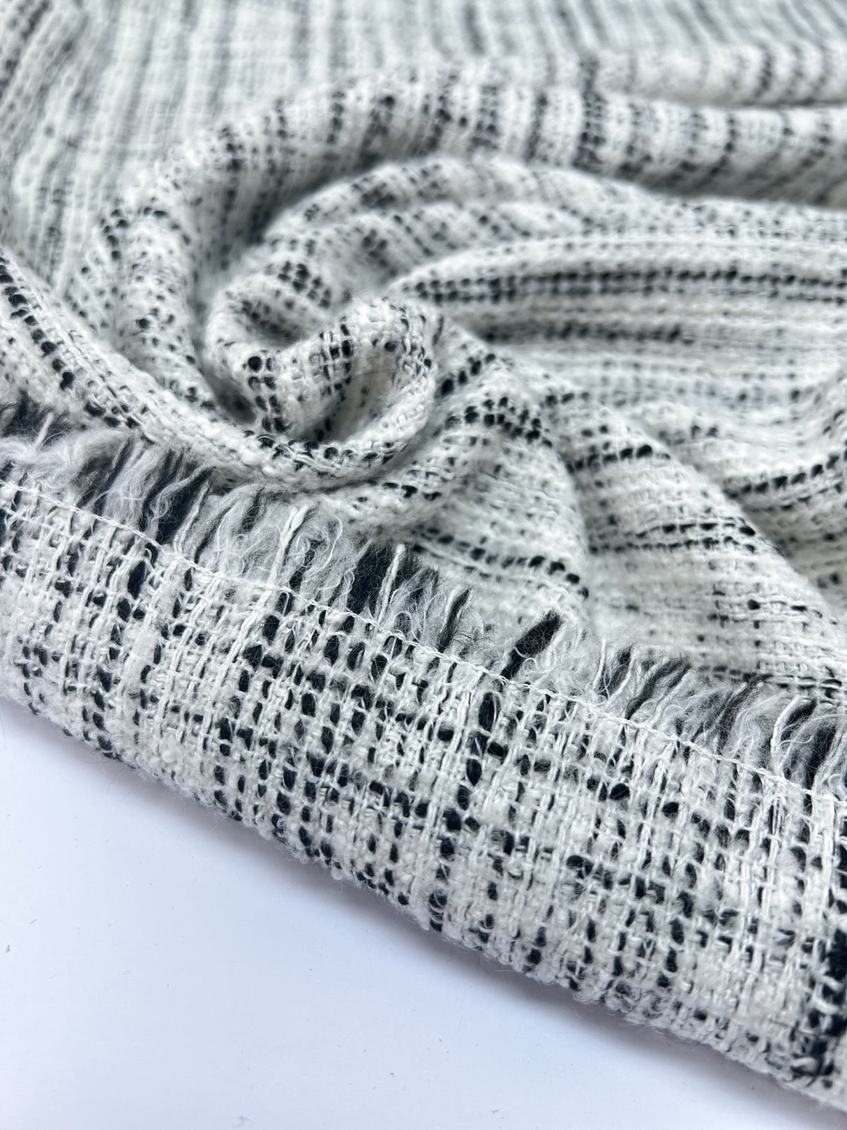 Wool Cotton Tweed