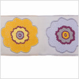 Lavender/Mustard/Rose French Jacquard Ribbon