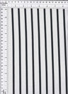 1 Yard DTY Vertical Stripe Knit Fabric, 58/60? Wide Polyester Spandex Blend