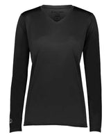 Holloway Women's Momentum Long Sleeve V-Neck T-Shirt