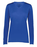 Holloway Women's Momentum Long Sleeve V-Neck T-Shirt