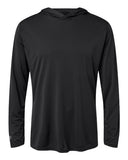 Holloway Men's Momentum Hooded Long Sleeve T-Shirt