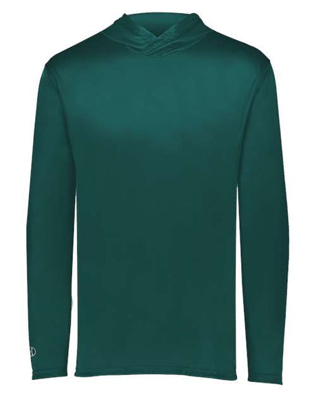 Holloway Men's Momentum Hooded Long Sleeve T-Shirt
