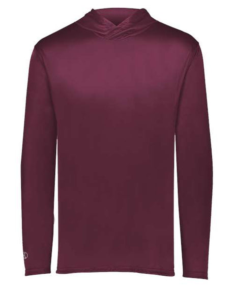 Holloway Men's Momentum Hooded Long Sleeve T-Shirt