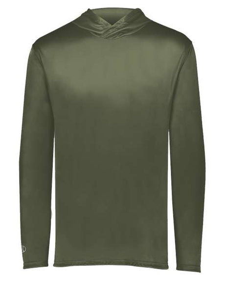 Holloway Men's Momentum Hooded Long Sleeve T-Shirt
