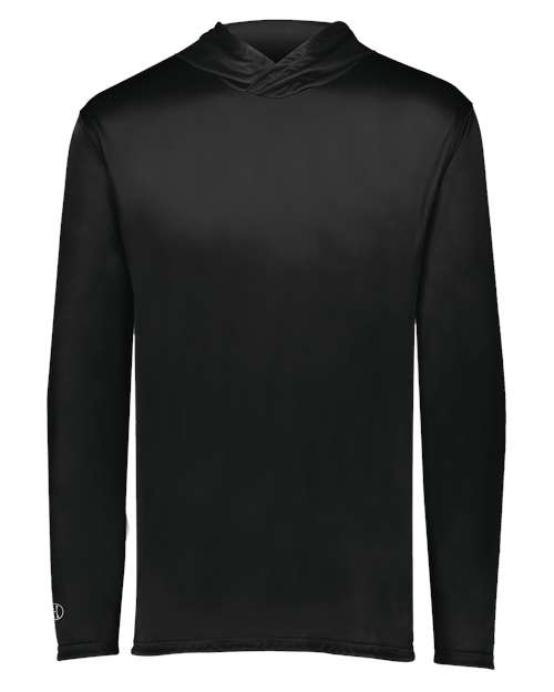 Youth Momentum Hooded Long Sleeve Performance T-Shirt