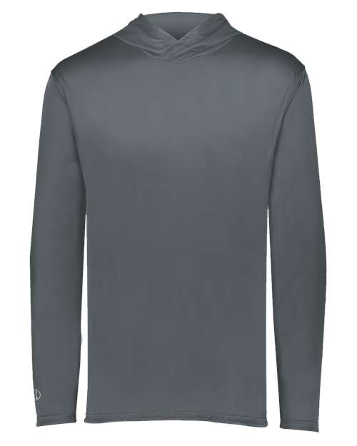 Youth Momentum Hooded Long Sleeve Performance T-Shirt