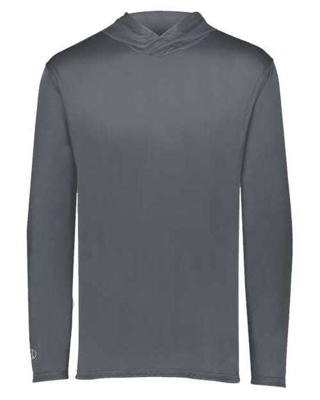 Youth Momentum Hooded Long Sleeve Performance T-Shirt