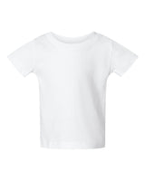 RADYAN® Infant Short Sleeve Crewneck Cotton Jersey Tee - 3401
