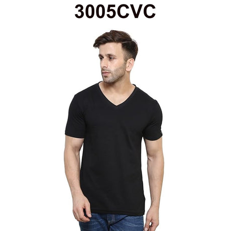 BELLA + CANVAS® Heather CVC Short Sleeve V-Neck Tee