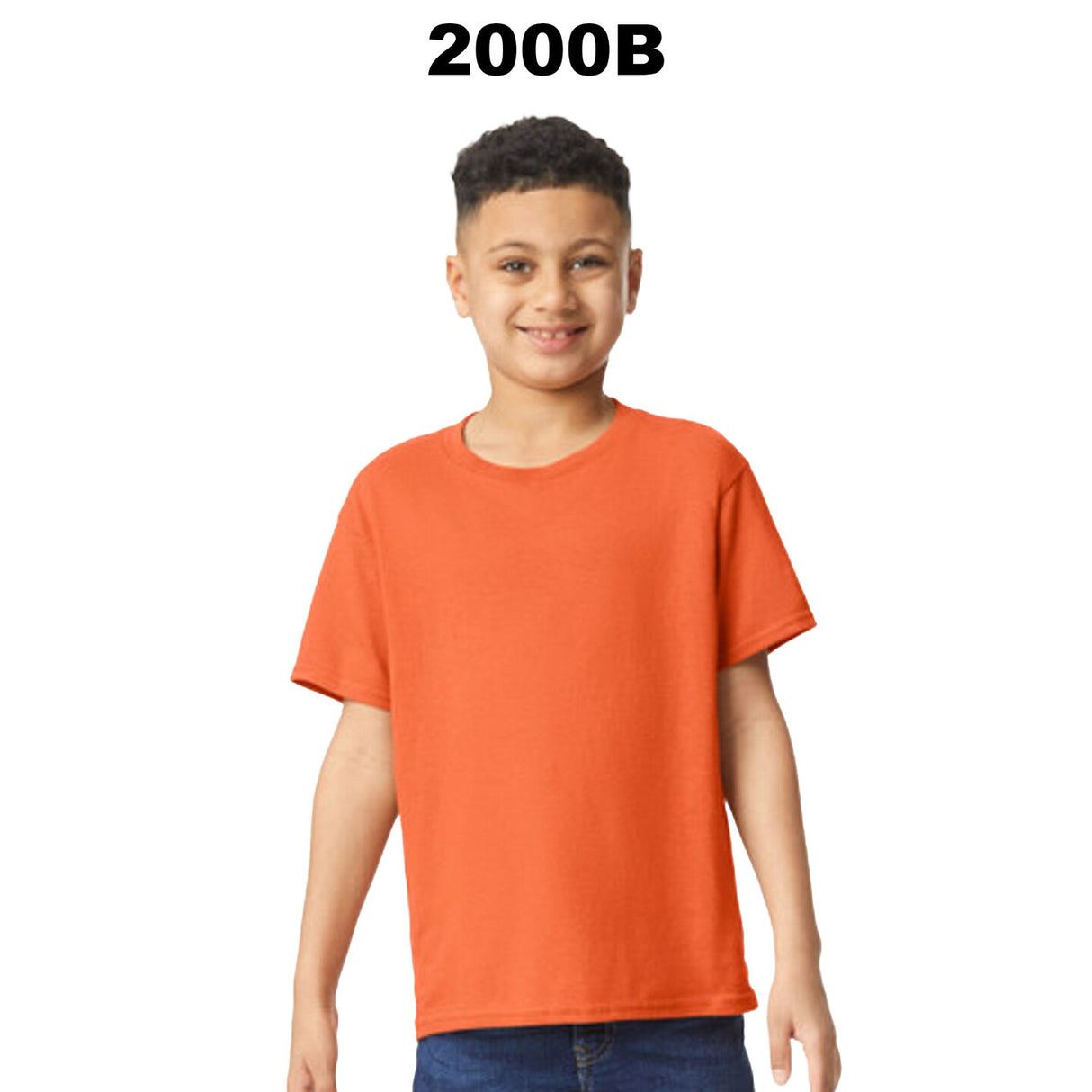 Gildan® Ultra Cotton Youth Crew-Neck Short Sleeve T-Shirt