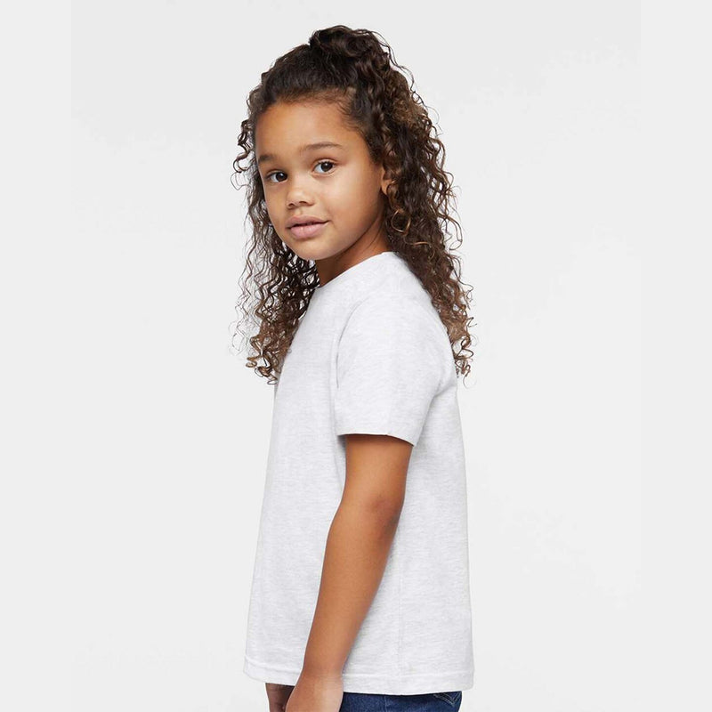 RADYAN® Toddler Crewneck Short Sleeve Fine Jersey Tee