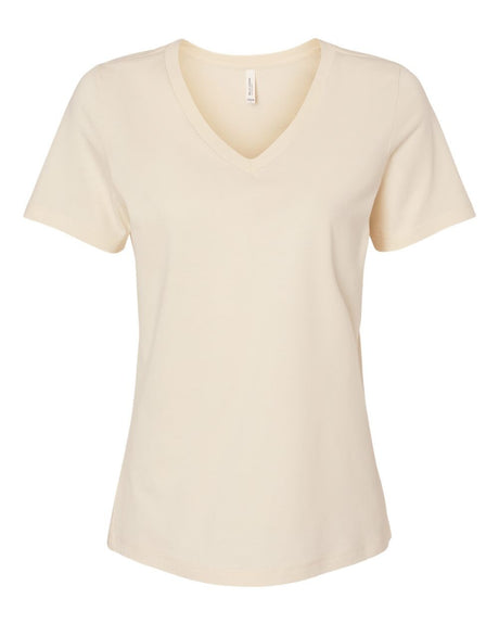 BELLA + CANVAS® Women’s Jersey Relaxed Short Sleeve V-Neck T-shirt
