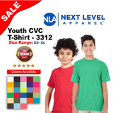 Next Level® Youth CVC Crewneck Short Sleeve T-Shirt