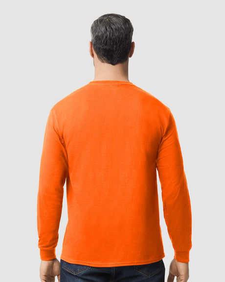 Gildan Heavy Cotton Crewneck Long Sleeve T-Shirt