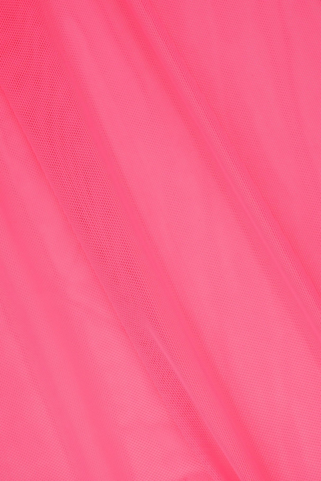 Mesh Stretch Solid Fabric