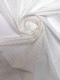 Polyamide Ripstop Checked White