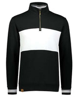 Men's All-American Fleece Colorblocked Quarter-Zip Sweatshirt