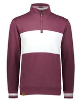 All-American Fleece Colorblocked Quarter-Zip Sweatshirt