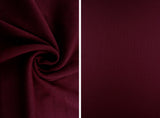 Rib Solid Stretch Knit Fabric