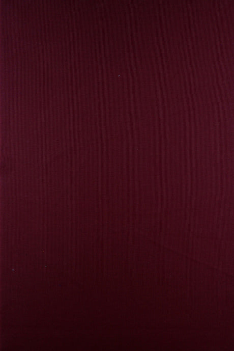 Rib Solid Stretch Knit Fabric
