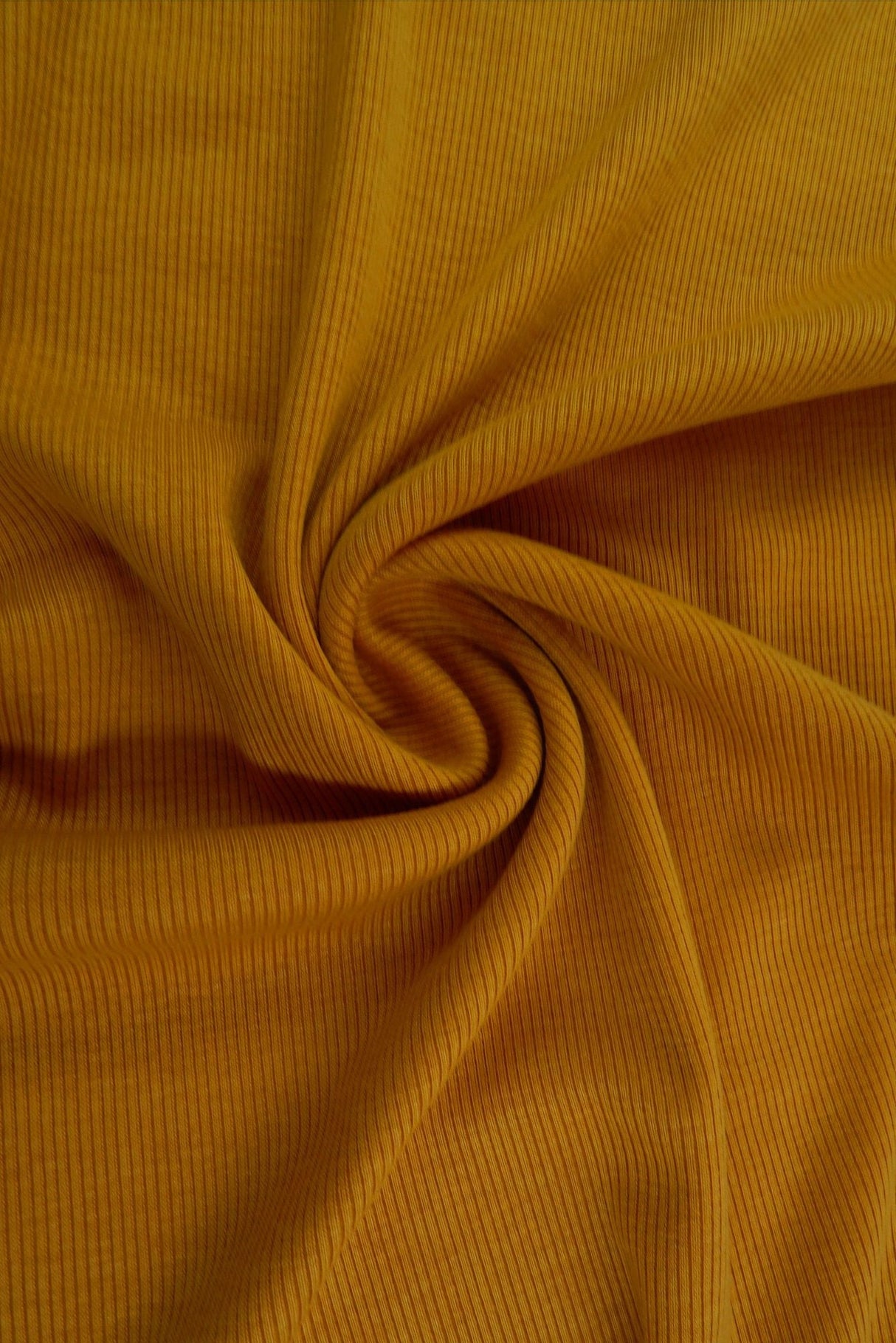 Rib Solid Stretch Knit Fabric