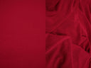 1 Yard Slinky Rib Knit Fabric 1x1 Solid Polyester Spandex Stretch 52/54 Inches