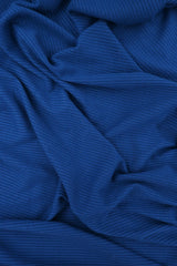 Rib Solid Stretch Knit Fabric