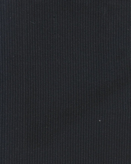 Rib Solid Stretch Knit Fabric