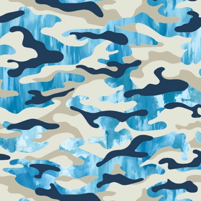 Printed Spandex Painted Camouflage Fabric
