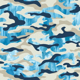 Printed Spandex Painted Camouflage Fabric
