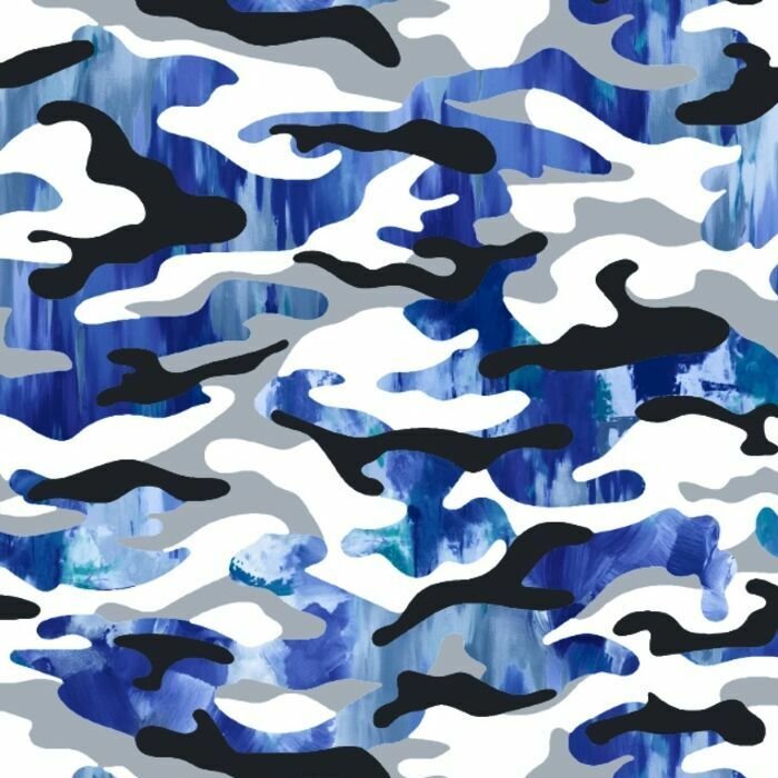 Printed Spandex Painted Camouflage Fabric