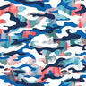 Printed Spandex Painted Camouflage Fabric