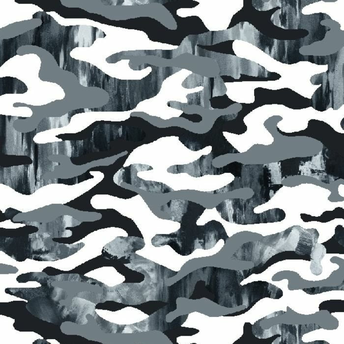 Printed Spandex Painted Camouflage Fabric