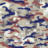 Printed Spandex Painted Camouflage Fabric