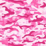 Printed Spandex Painted Camouflage Fabric
