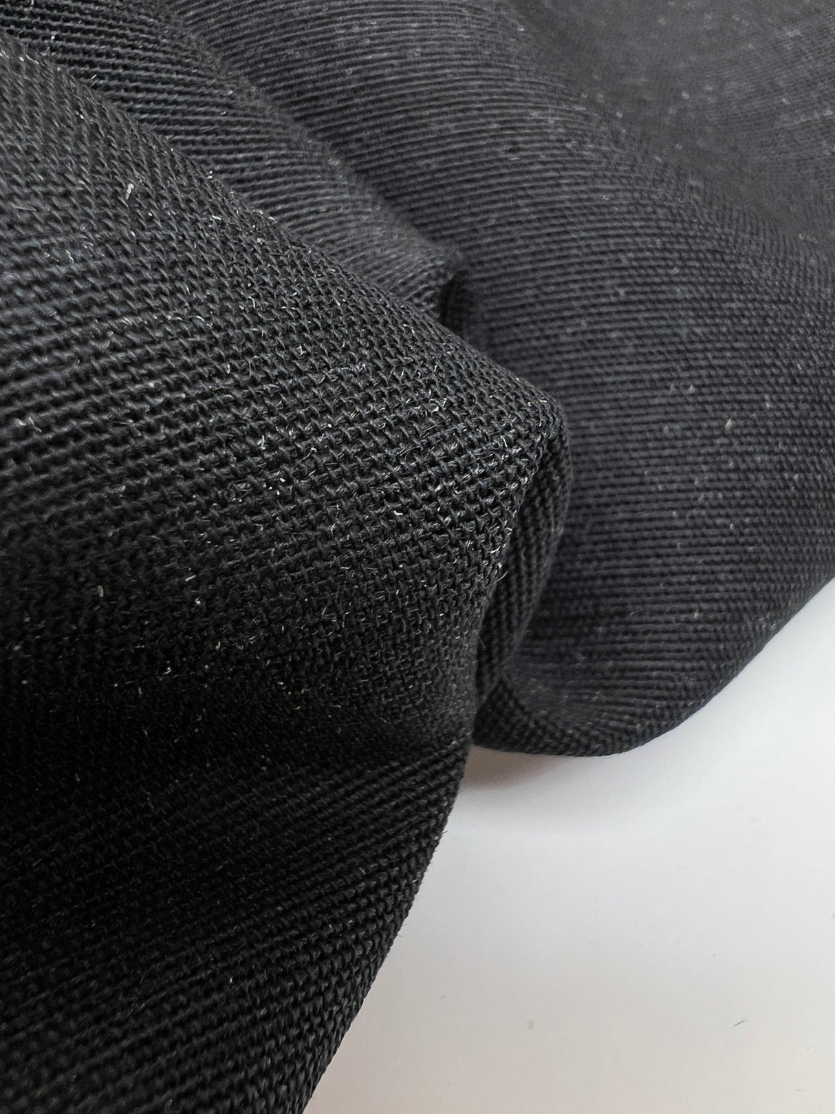 Linen Plain Weave Gray Shirt Fabric