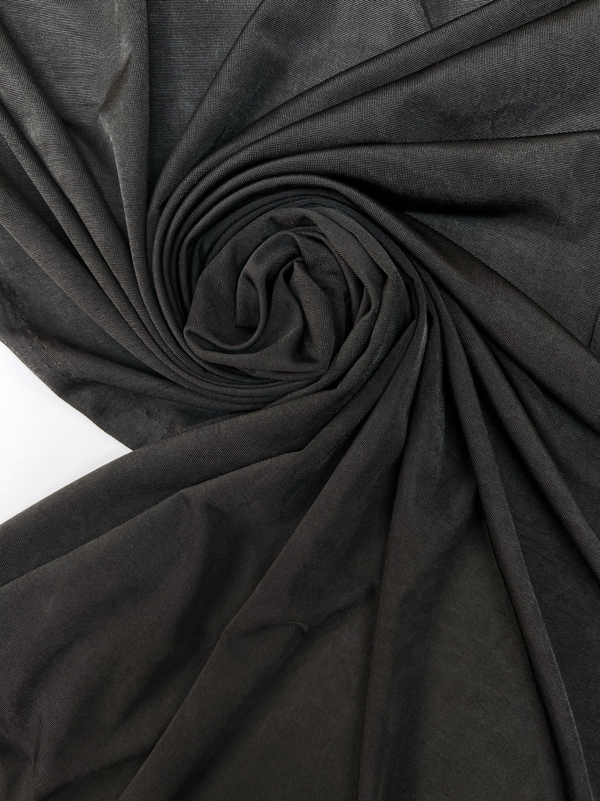 Black Moiré Knitted Lining